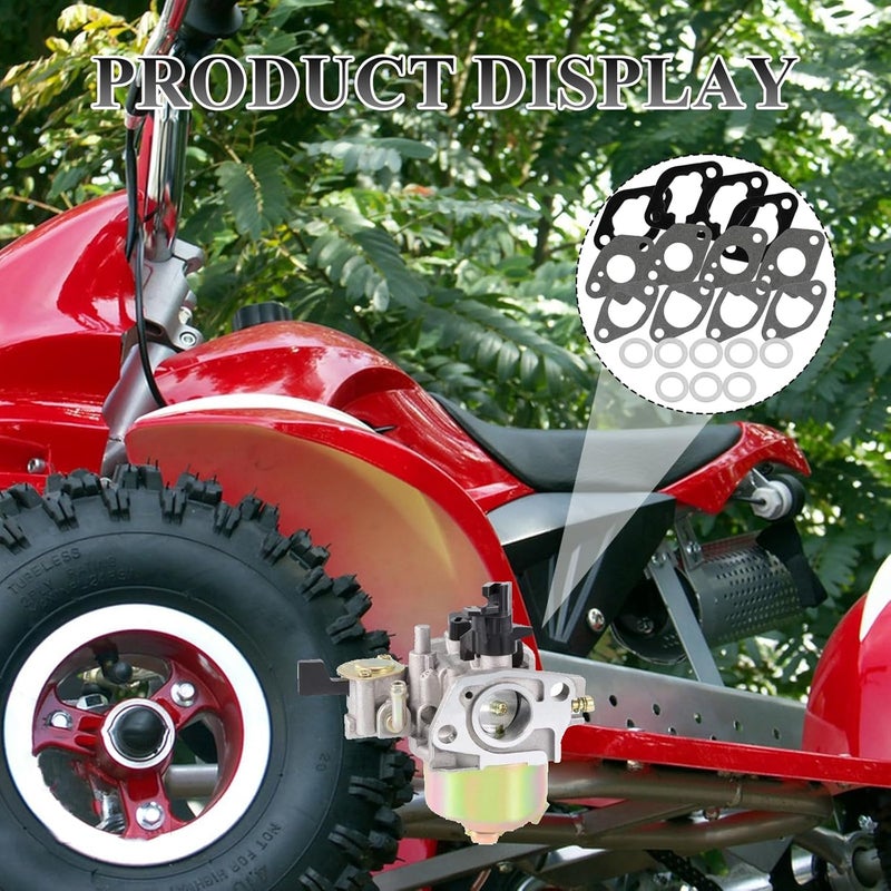 TNJPSEK Predator 212 Carburetor Mounting Gasket Kit, 212cc Carburetor Exhaust Manifold Gasket Material for 159cc 196cc 208cc 196cc 212cc 224cc CT200U BT200X MB200 Mini Bike Go Kart Small Engines - Image 5